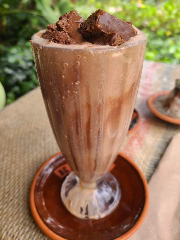 Chocolate milkshake