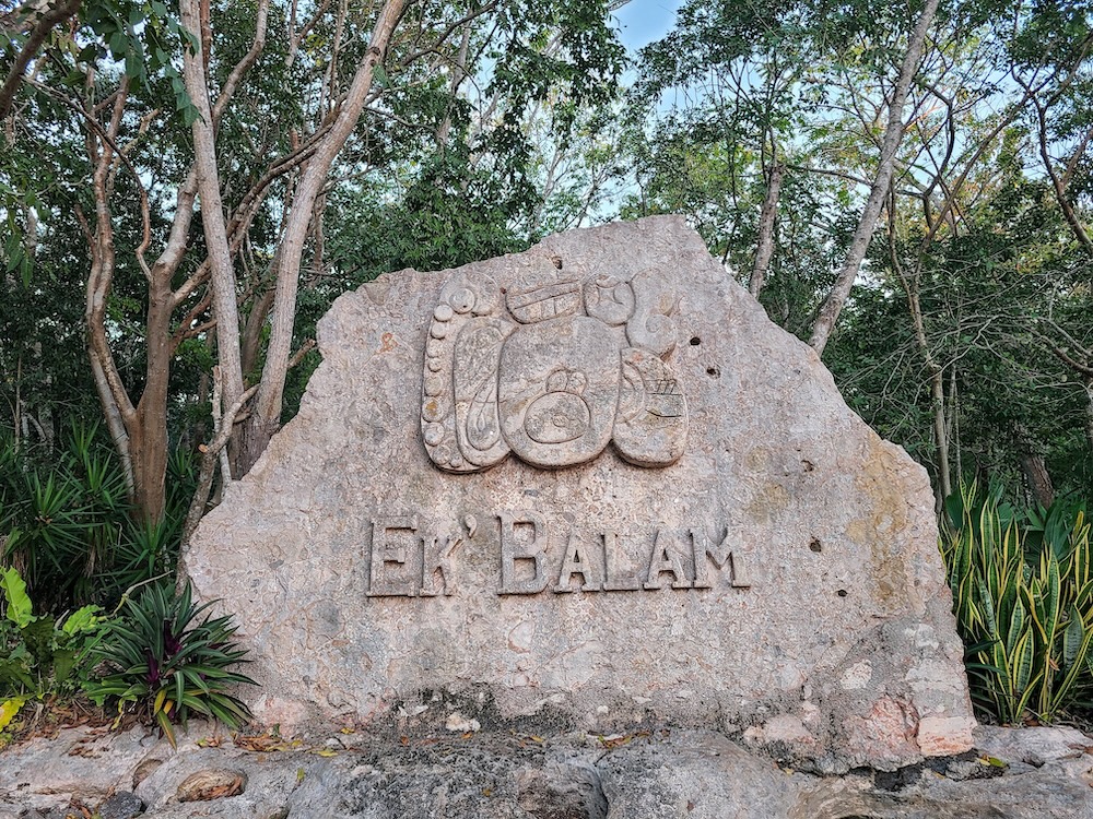 Ek Balam sign