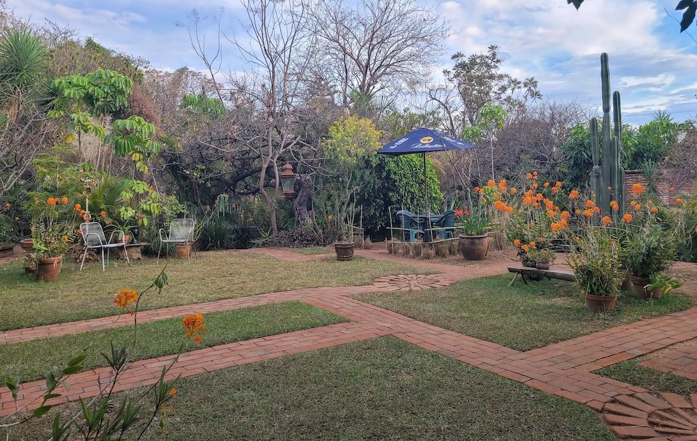 The gardens in Tepoztlan