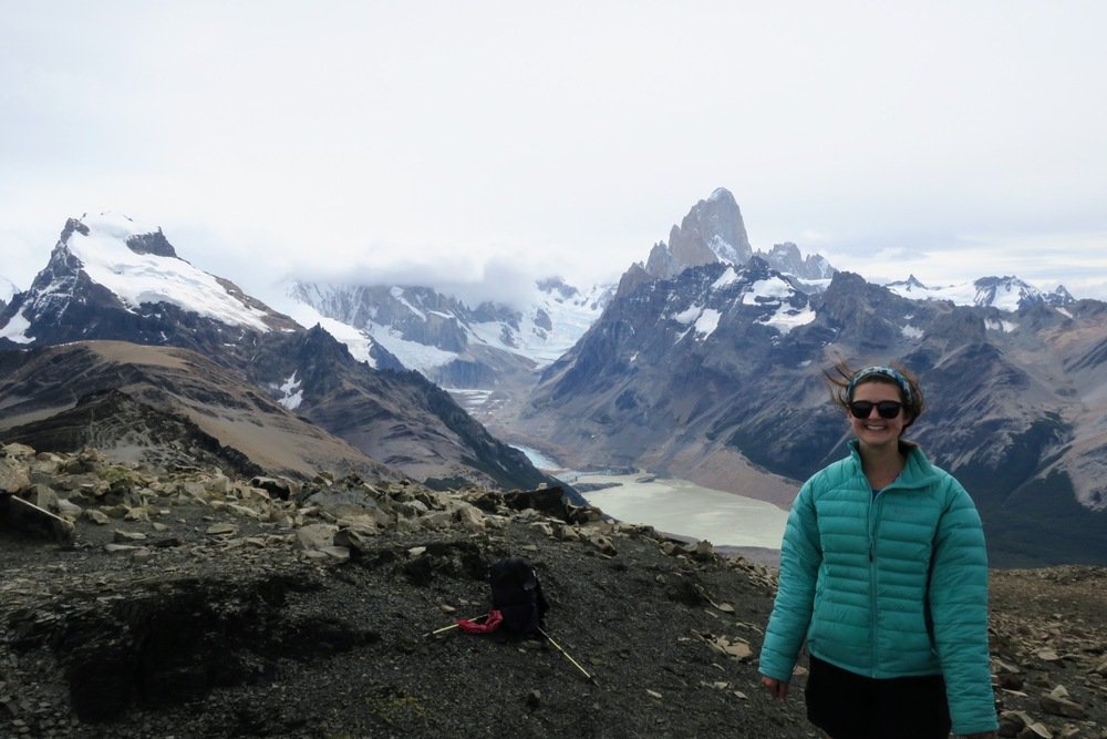 View of Mount Fitz Roy in Los Glaciares National Park