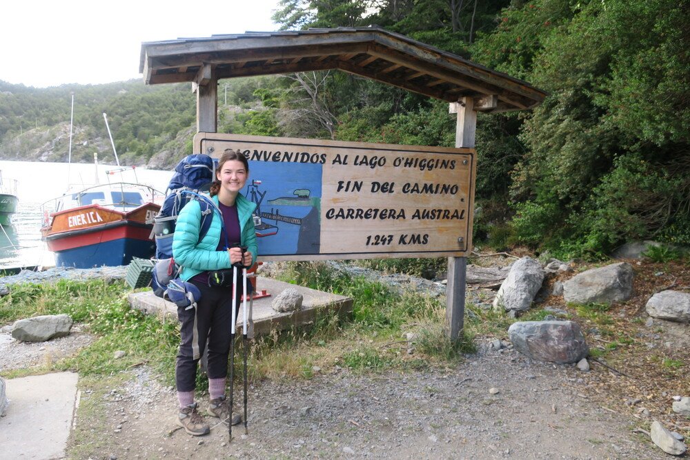 End of the Carretera Austral in Villa O'Higgins