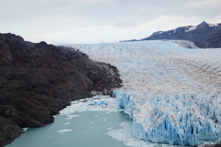 Glacier in Villa O'Higgins