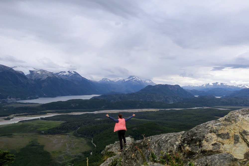 Mirador la Bandera in Villa O'Higgins